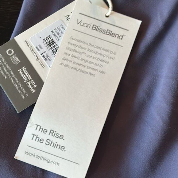 Vuori AllTheFeels Legging cosmic purple size xs NWT Women's BlissBlend - Picture 4 of 7